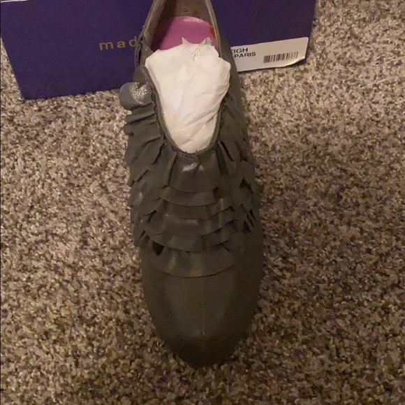 Heeled Ruffle Boots - Picture 2 of 2